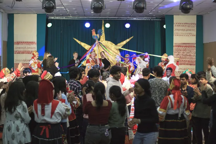 18.02.2026. Фольклорно-развлекательная программа «Масленица хороша, широка её душа» для иностранных студентов