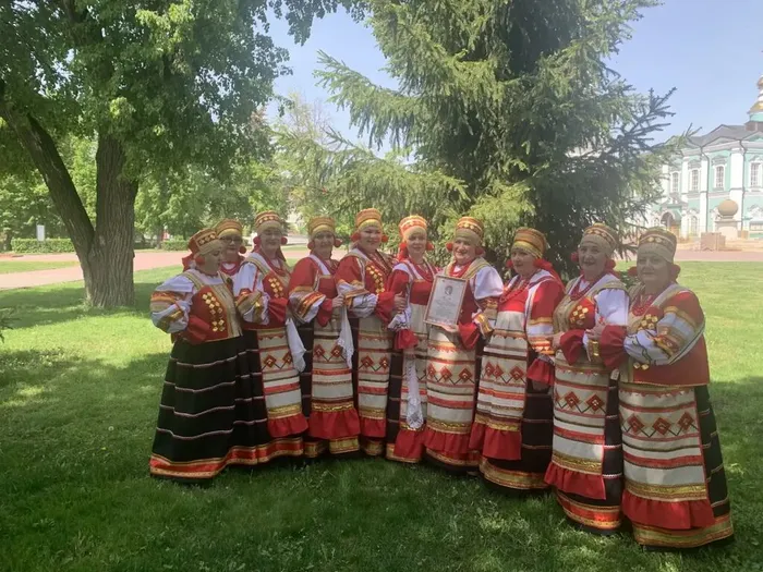 17.05.2026. Народный коллектив фольклорный ансамбль «Тамбовский задор» на Открытом фестивале «Забытые песни русской деревеньки», Городской парк культуры и отдыха, г. Тамбов.