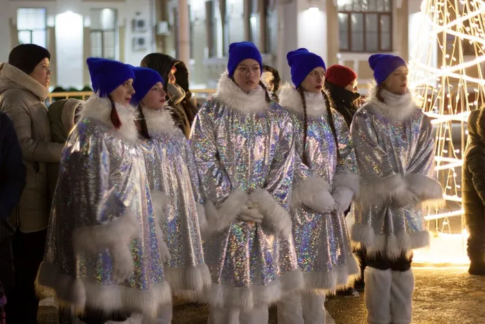 24.12.2025. Торжественное открытие Главной городской Ёлки на площади Ленина города Тамбова