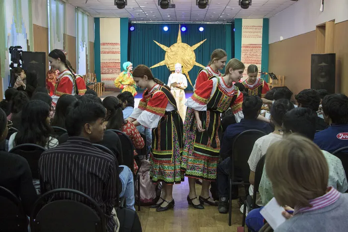 18.02.2026. Фольклорно-развлекательная программа «Масленица хороша, широка её душа» для иностранных студентов
