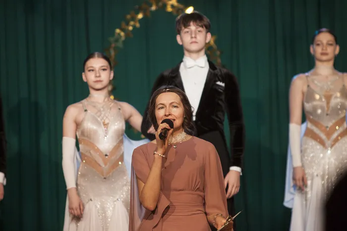 08.03.2026. Праздничная программа ансамбля спортивного бального танца «Олимп» - «Звёздный вальс»