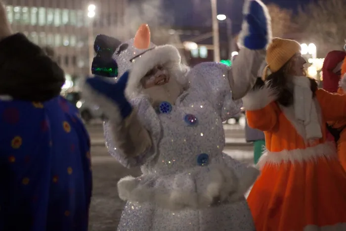 24.12.2025. Торжественное открытие Главной городской Ёлки на площади Ленина города Тамбова