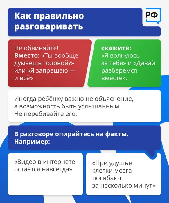Информационные карточки, подготовленные АНО «Национальные приоритеты» совместно с Альянсом: 5. КАК ПРАВИЛЬНО РАЗГОВАРИВАТЬ