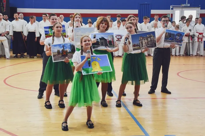 Выступление вокально-эстрадной студии «Мелодия» на открытии XXIII -го Фестиваля боевых единоборств, 31.03.2026