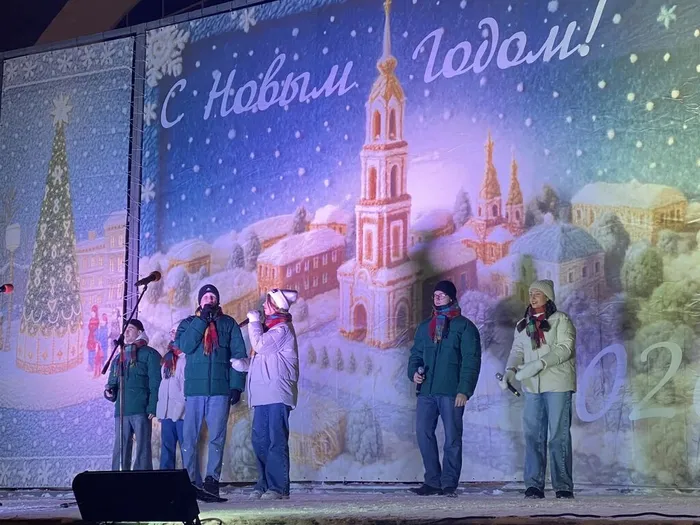 28.12.2025. Новогодняя программа «Тамбовское Лукоморье» на уличной площадке ЛДС «Кристалл»