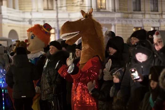 24.12.2025. Торжественное открытие Главной городской Ёлки на площади Ленина города Тамбова