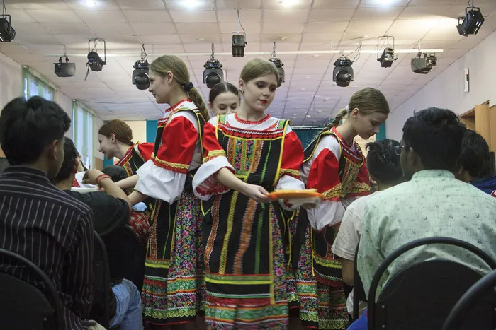18.02.2026. Фольклорно-развлекательная программа «Масленица хороша, широка её душа» для иностранных студентов