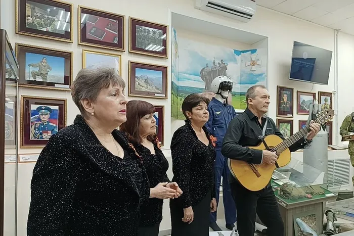 23.12.2025. Выступление вокального ансамбля «Русский романс» в Музейно-выставочном центре Тамбовской области.